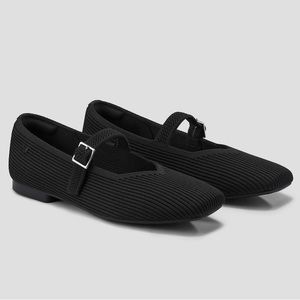 🩰 VIVAIA Margot Mary Jane Woven Flat